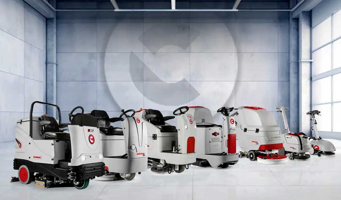 تعمیر دستگاه&zwnj;های نظافت صنعتی Comac