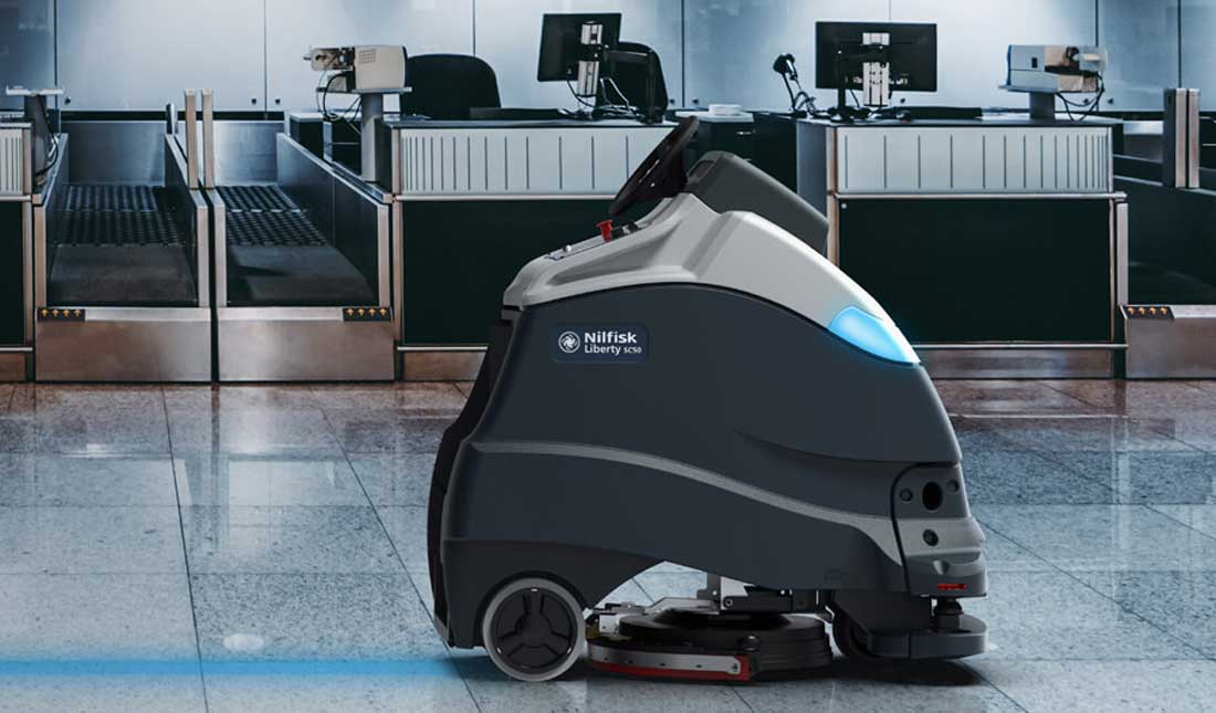 تعمیر و نگهداری ماشین آلات نظافت صنعتی Nilfisk
