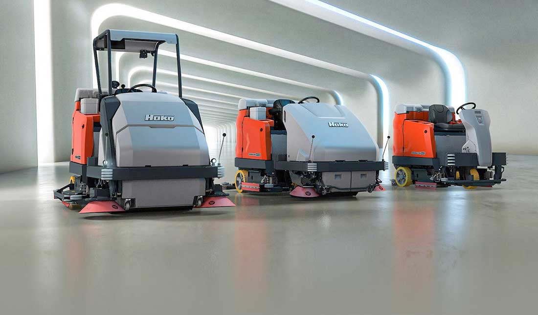 مراحل عیب یابی ماشین آلات نظافت صنعتی Hako